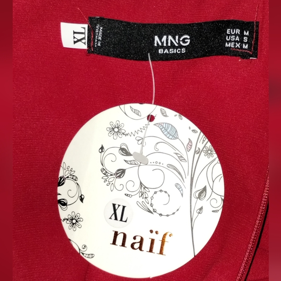 NWT! Red Holiday Fit & Flare Long Dress. - Picture 5 of 7